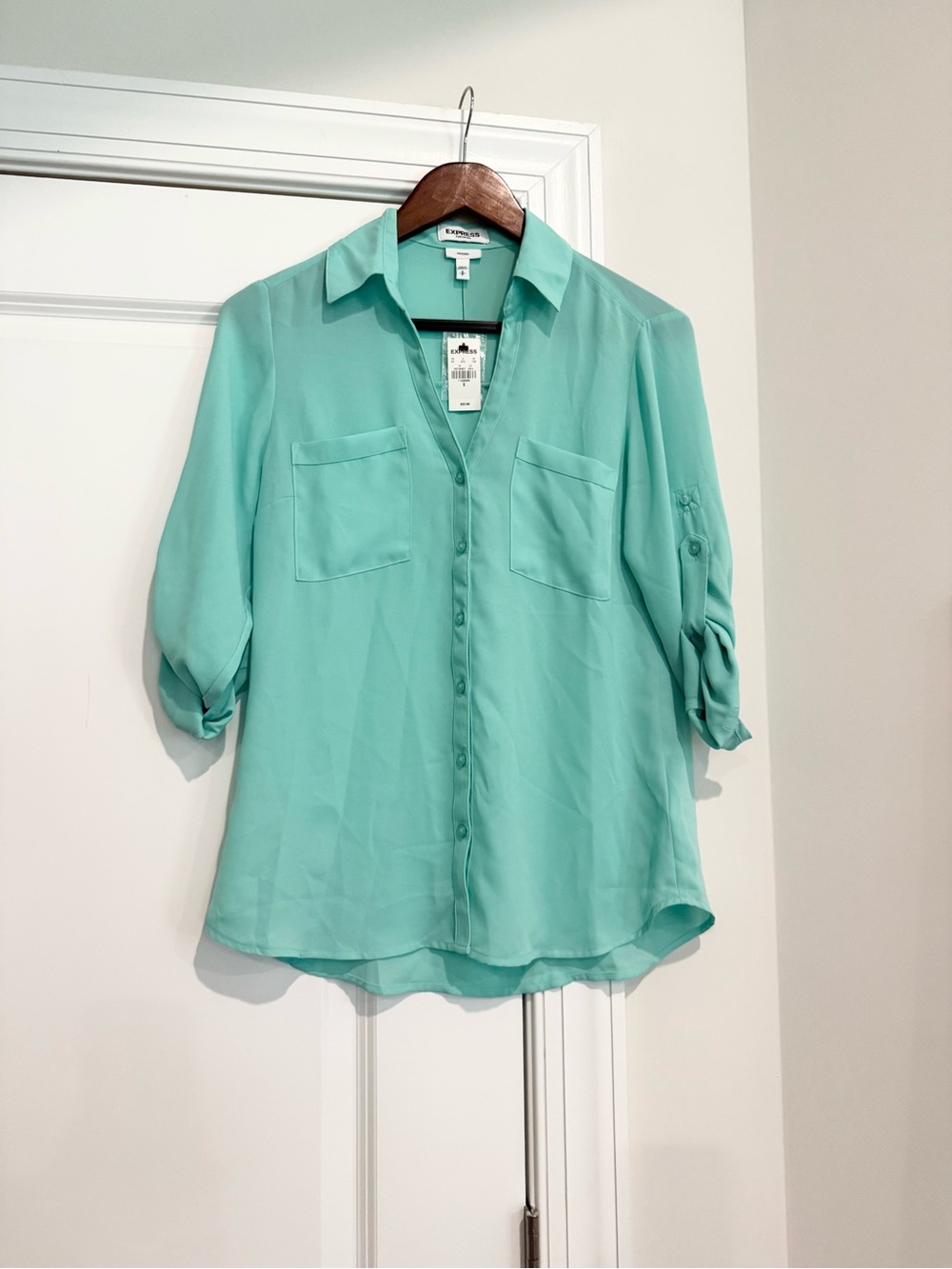 NWT Express Portofino Button-Down Shirt